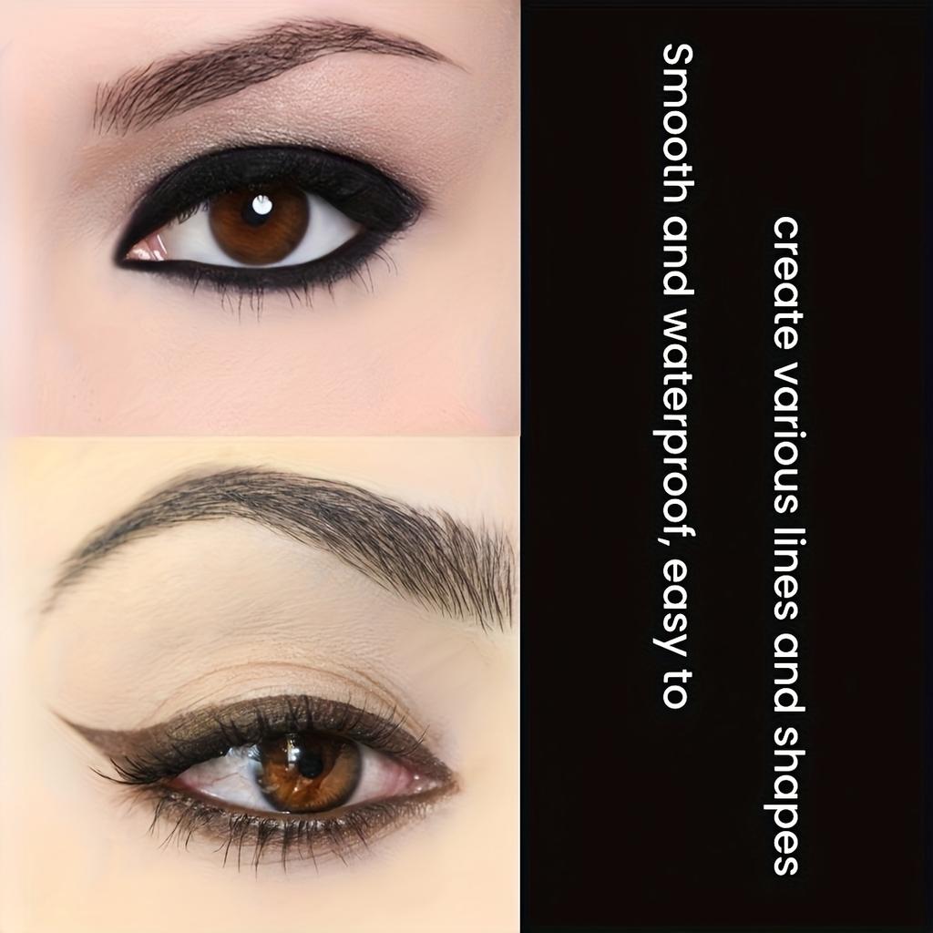 Premium Smooth Gel Eyeliner Pens Long-Lasting, Waterproof & Smudge-Proof for Easy Application
