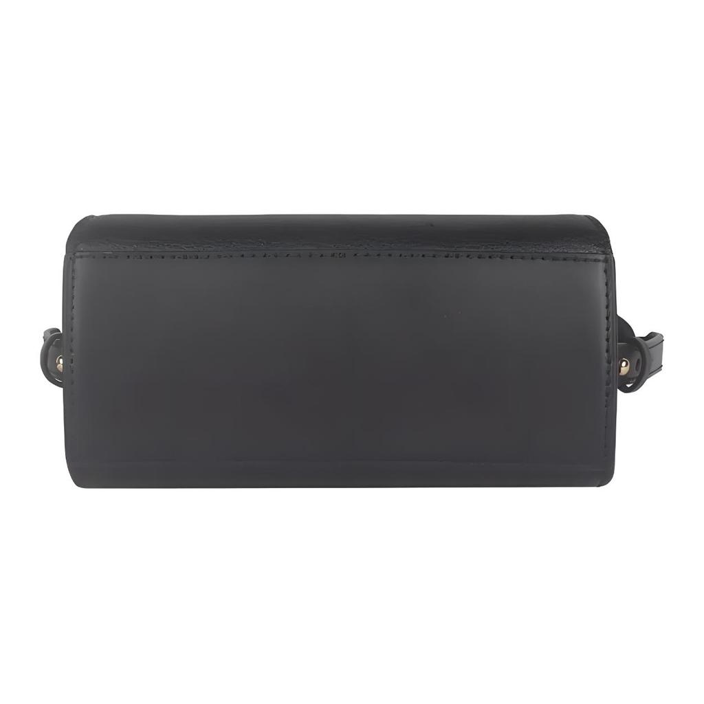 Michael Kors Avril Logo Charm Leather Crossbody Shoulder Bag Women Handbags Black 35F4G4VC0L-BLACK