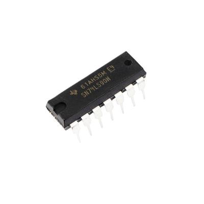 10PCS SN74LS90N SN74LS90 74LS90 IC DECADE COUNTER DIP-14 SN 74LS90N Decade Divide-by-12 and Binary Counter DIP14