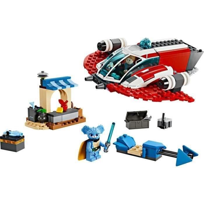 LEGO® 75384 Star Wars The Crimson Firehawk, Building Toy with Speeder Bike and Minifigures