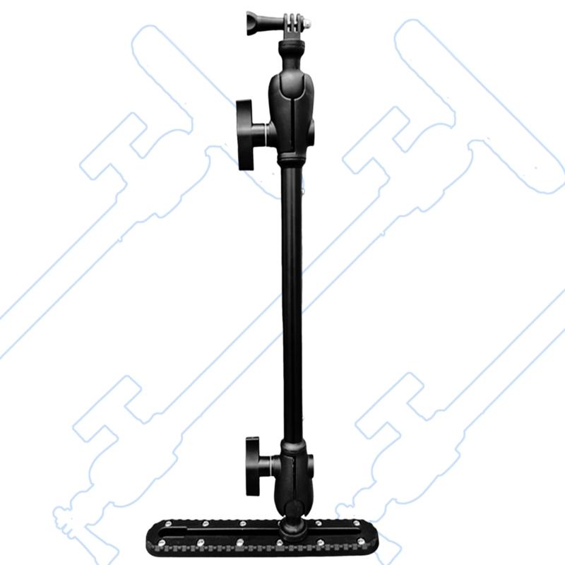 Multiple Angles Plastic Camera Brackets Safety Camera Holder With Long Arm for Kayaks Water Sport