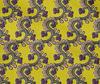 oneOone Cotton Flex Fabric Spiral & Floral Block Printed Craft Fabric BTY 40 Inch