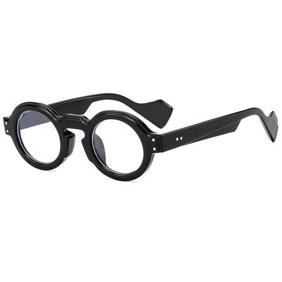 2025 European & American Round Frame Punk Sunglasses - Versatile Unisex Trendy Small Frames