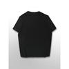 European Size Men'S Retro Western Style Print T-Shirt - Black Base with Beige Print - Hardcore Action Hero Design - Soft Breathable Street Style Top