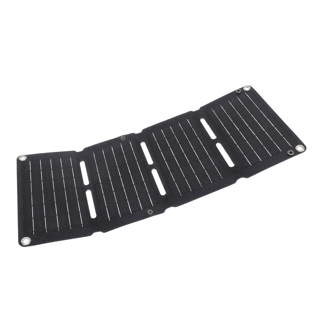 40W Foldable Solar Panel Chargers Fast Charging Monocrystalline Portable Solar Chargers Dual 5V USB