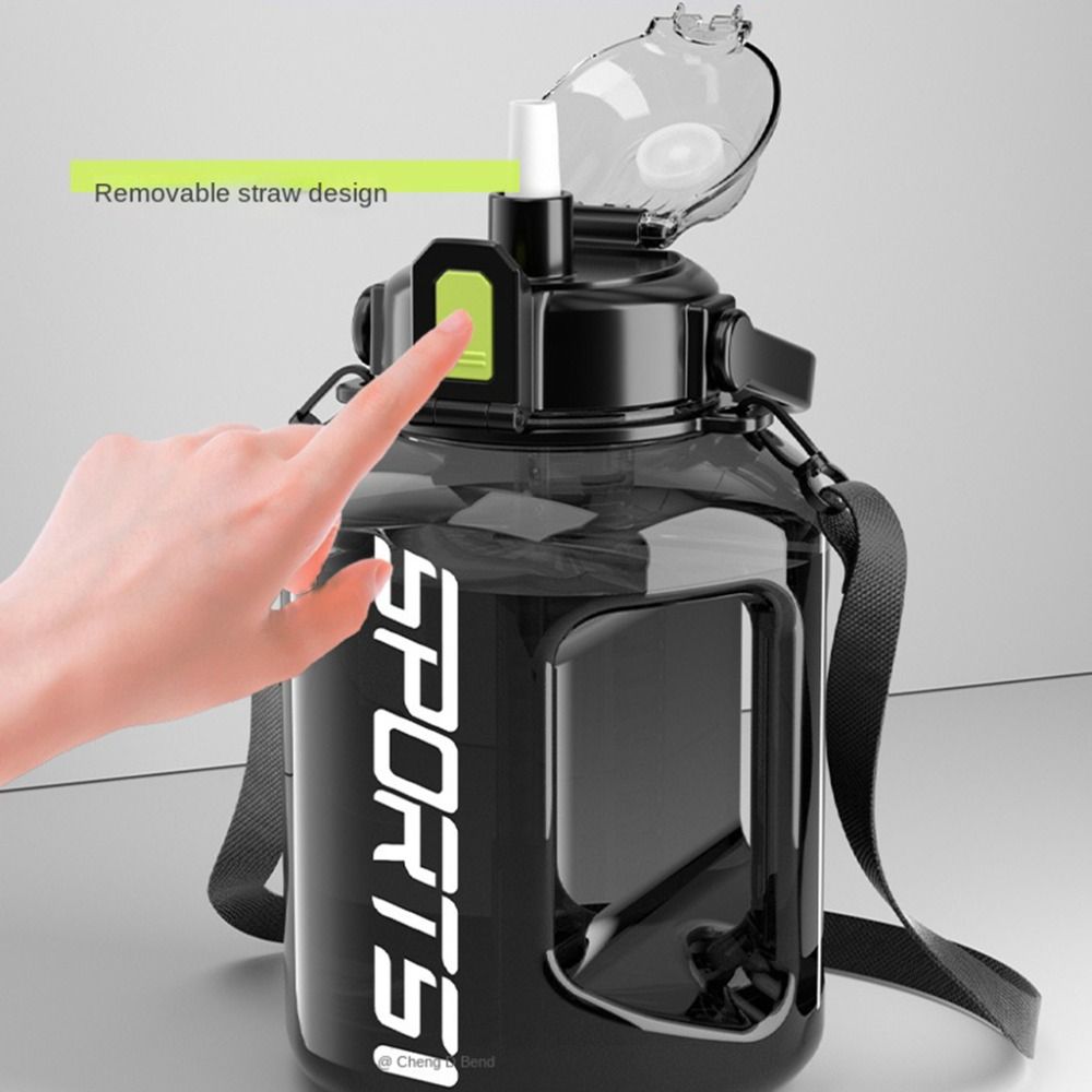 Large Capacity Sports Water Bottle 1.8L/3L Gym Cycling Cup Men Water Kettle  Camping