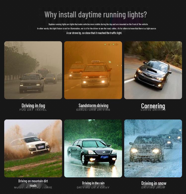 Tagfahrlicht-Modifikationskit für 2010-13 Kia Sportage