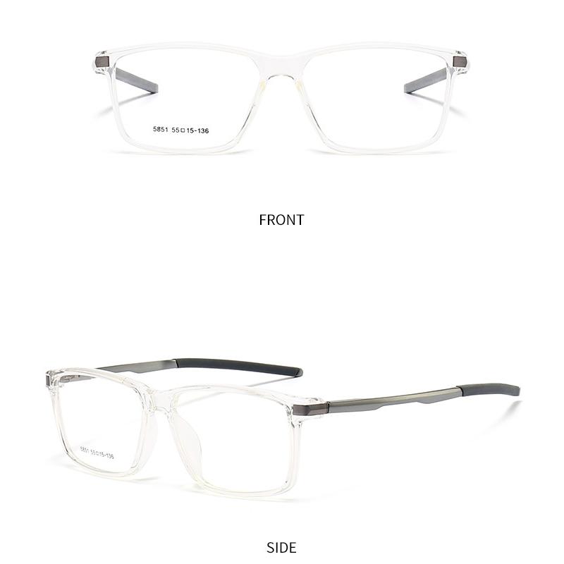

TR90 Sports Men Eyeglasses Frame Prescription Eyewear Basketball Spectacles Optical Glasses Frames Aluminum Magnesium Legs