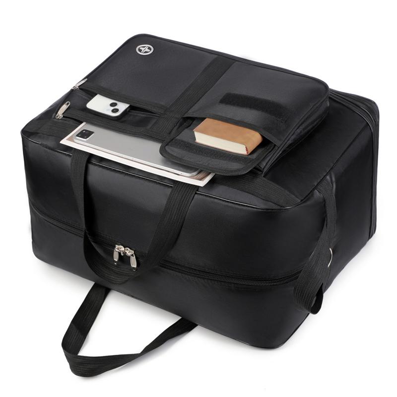 75L Travel Bag Air Consignment Bag Large-capacity Study Abroad Suitcase Aircraft Consignment Box Universal Wheel Folding Luggage Bag