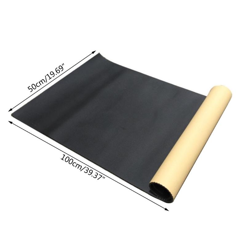 1Roll 20mm Car Hood Engine Firewall Heat Mat Deadener Sound Noise Proof Insulation Deadening Soundproofing Foam 100x50cm 50x50cm Heat Shields 2