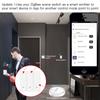 MOES Tuya ZigBee Scene Switch Wireless Push Button Controller Battery Powered Transmitter Smart Life App Automation 1/2/3 Gang