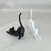1Pcs Handcrafted Cat Pet Sculpture Cute Cat Desktop Decoration 3D Printed Simulation Ornament For Party Home