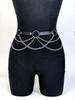 Women's Belt Body Harness Bra Bondage Chain Chest Harness Leather Lingerie Bdsm Fetish Clothing Gothic Women Suspenders Straps