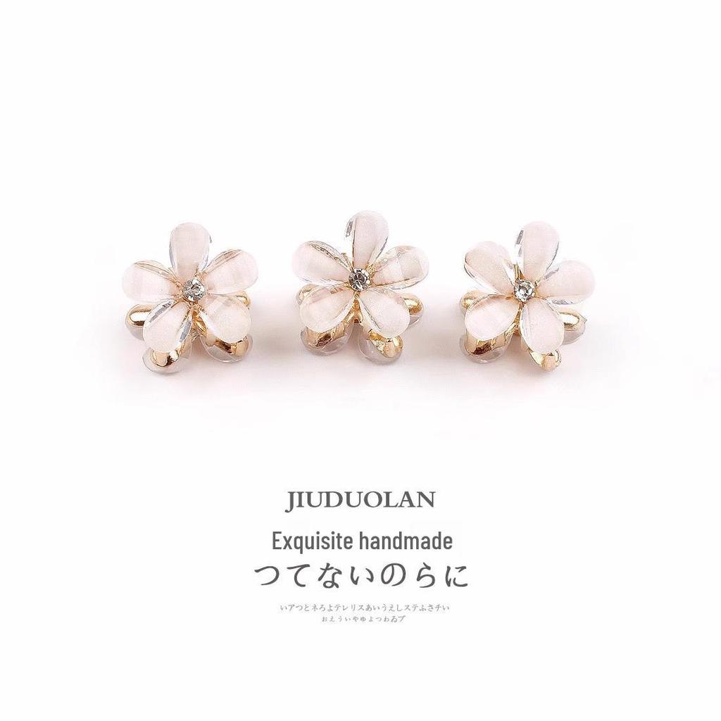 Princess Mini Claw Hair Clips for Women - Summer Side Bang Accessory