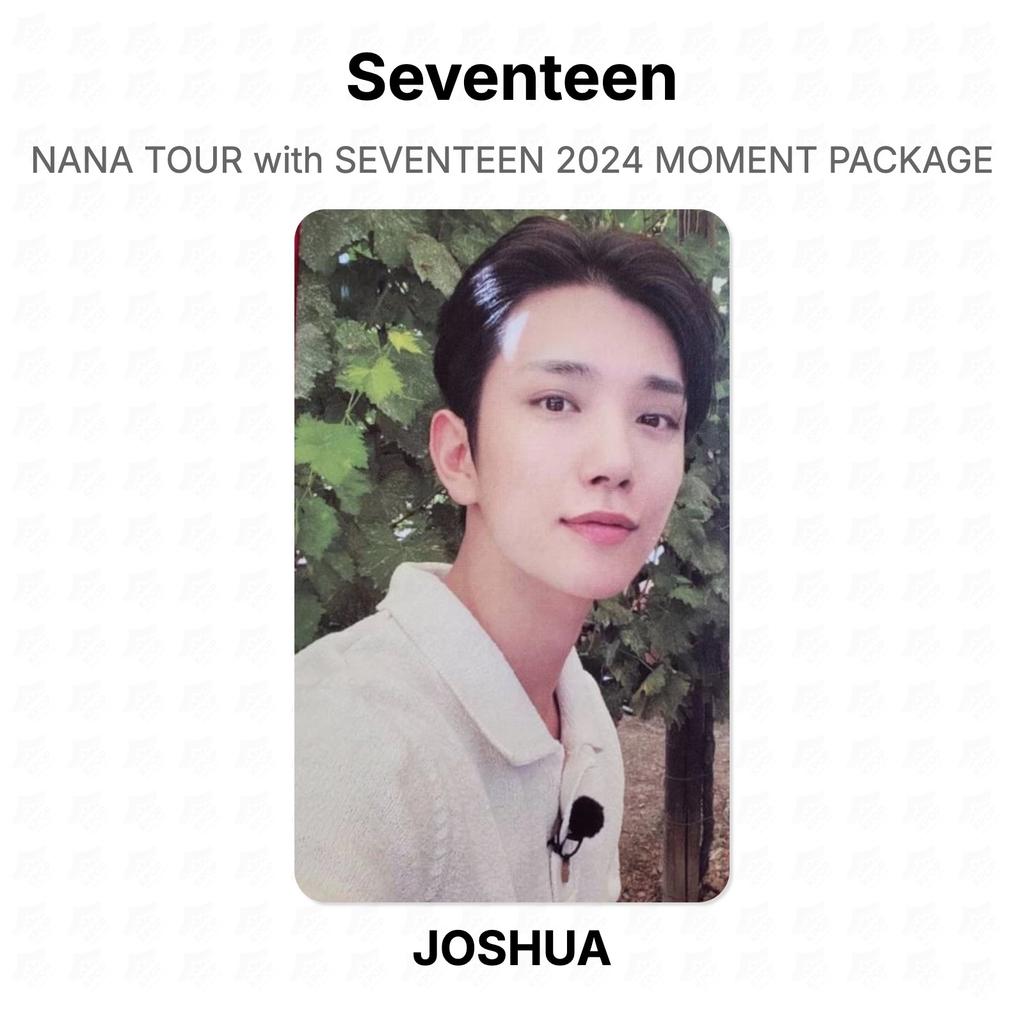 Seventeen NANA TOUR with SEVENTEEN 2024 MOMENT PACKAGE Official Photocard