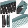 2PCS Double Headed Foldable Hair Brush Detangler Comb Detangling Comb Compact Hair Brush Folding Hair Combs Travel Comb Pocket Hair Comb Folding Hair