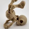 3D Printed Inverted Skeleton Figurine, Halloween Upside-Down Skeleton Statue, Spooky Skeleton Decoration for Home, Office, Holiday Party