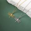 Dragonfly Pendant Stainless Steel Necklace For Men And Women Fashionable And Cute Animal Birthday Gift Jewelry Gift New Style