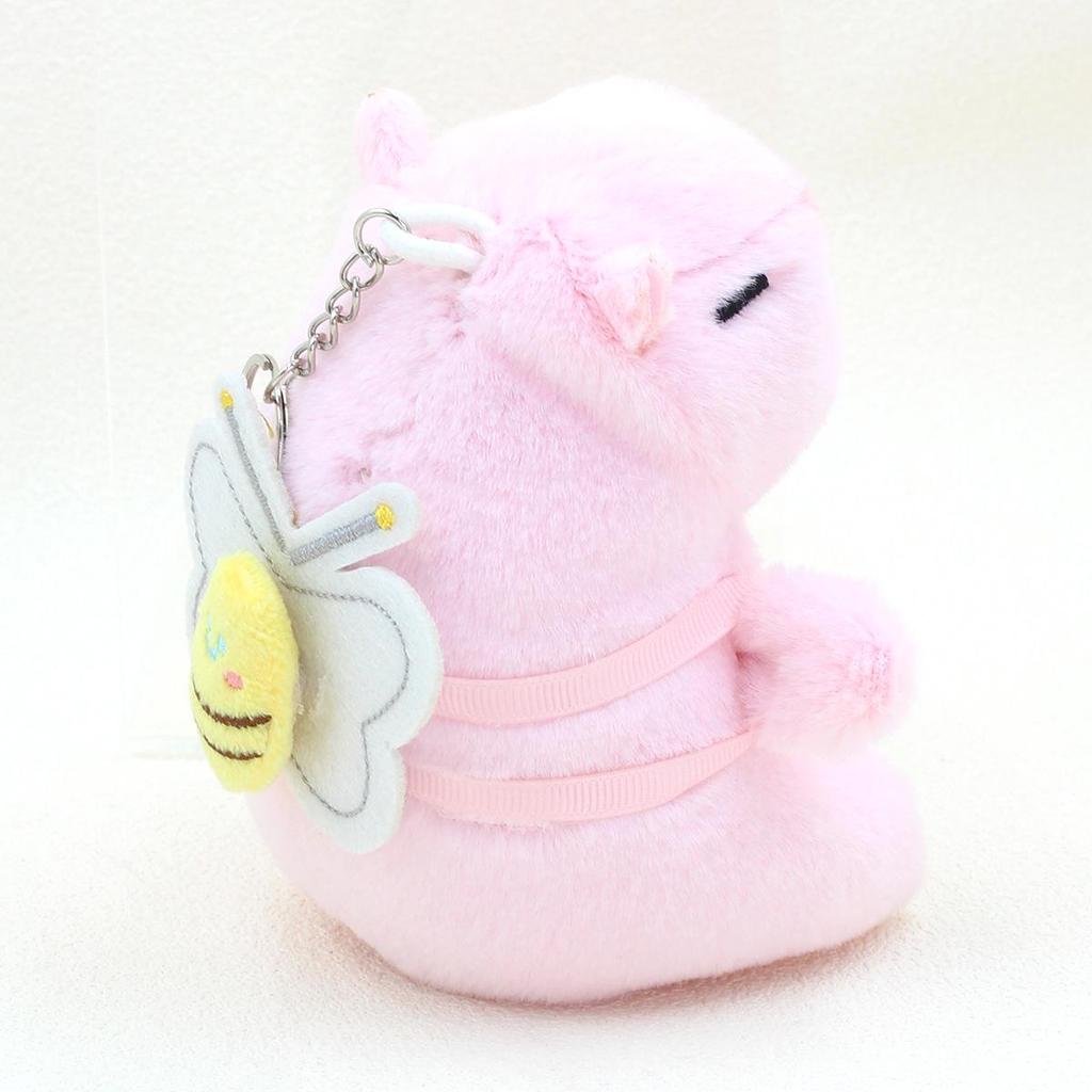 Capybara Plush Keychain: Cute Pull-out Toy & Internet Celebrity Pendant Charm