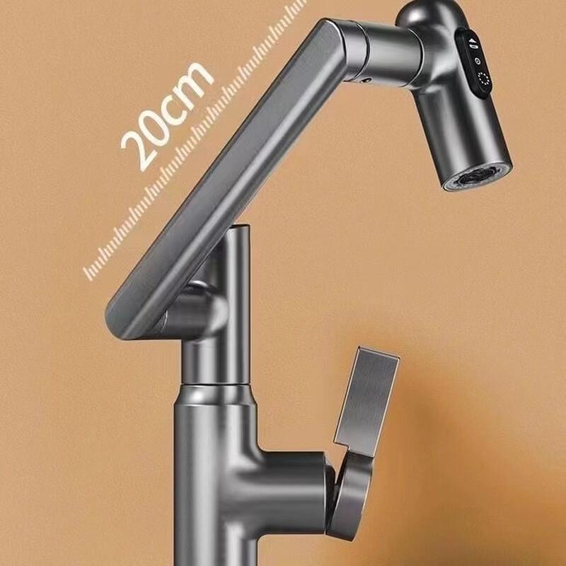 Digital Display Hot and Cold Basin Faucet