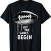 Football College Highschool Distressed Retro Game Team Party T-Shirt