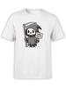 Unisex Tshirts Cute Death Tshirt 100 Cotton
