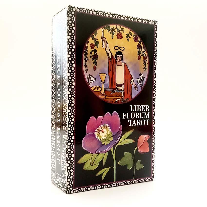 

Бумажное руководство для карточной игры Liber Florum Tarot 12x7 см