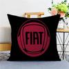 F_Fiats Logo Pillow Gift Home Office Decoration Bedroom Sofa Car Cushion Cover Case 45x45