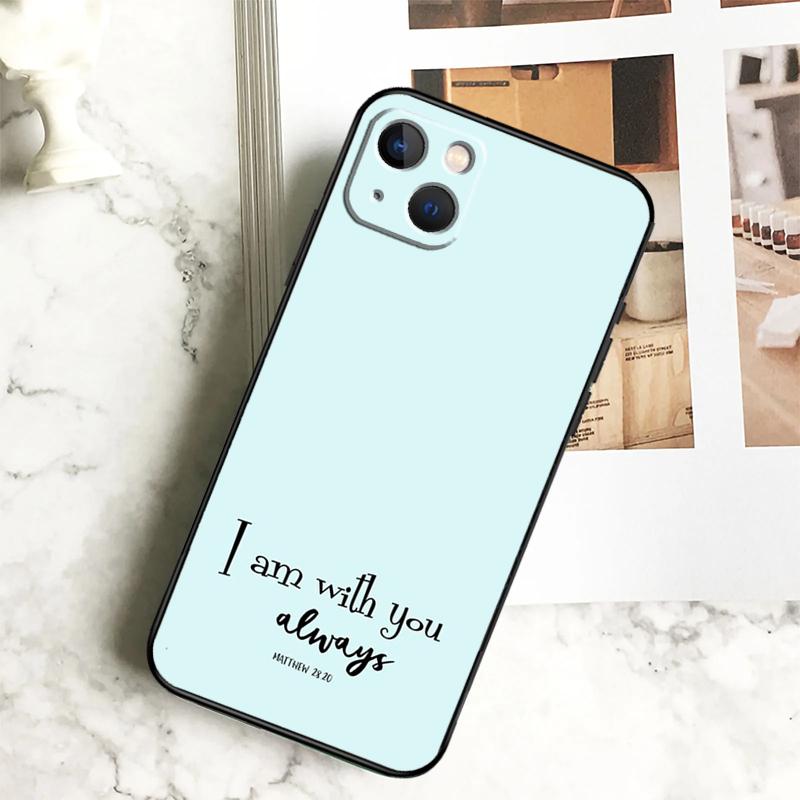 Bible Verse Phone Case For iPhone 17 16 15 14 12 11 13 Pro Max Plus 12 13 Mini 16e 17 Air Cover Coque