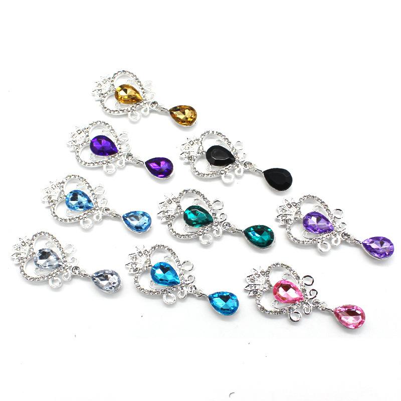 Heart   Brooch Accessories Diy Wedding Invitation Card Wine Glass Gift Box Creative Decoration