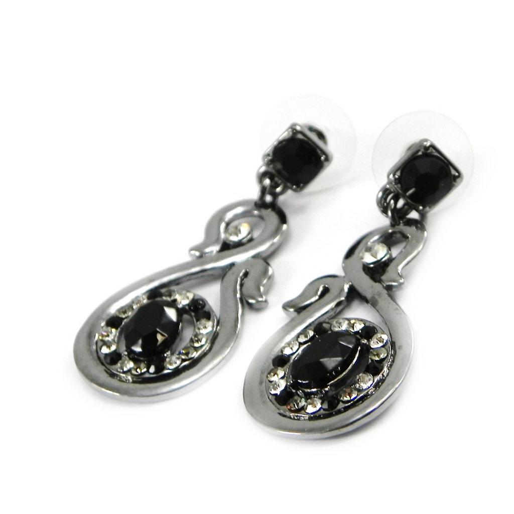 

NOA [I1512] - Черные дизайнерские серьги Сисси