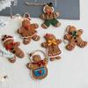 Christmas Resin Gingerbread Man Pendant