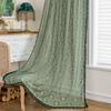 Floral Lace Sheer Curtain Panel Living Room Bedroom Dining Balcony Country Style Window Treatment