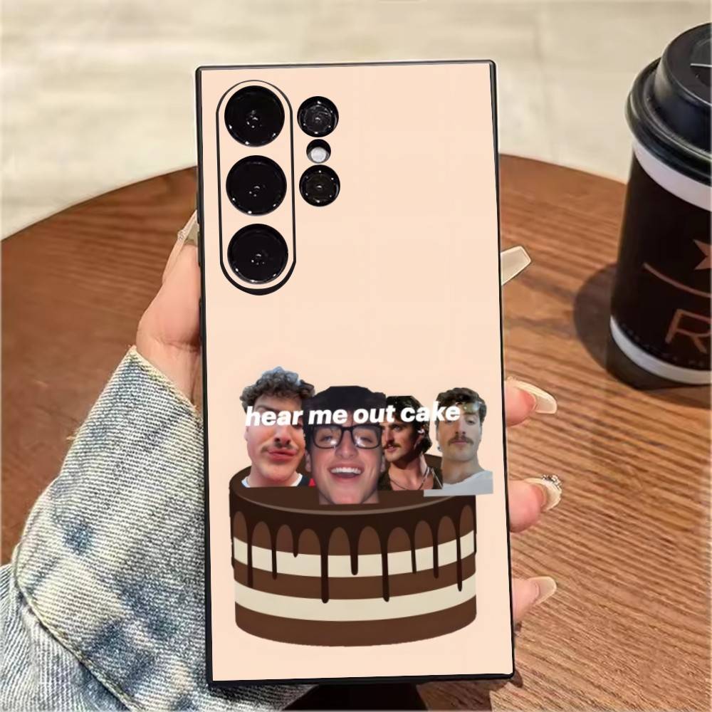 MemeS Of B-Boone Funny Printing Phone Case For Samsung S25,S24,S21,S22,S23,S20,Ultra,S26,Plus,Fe,Note,5G Black Cover