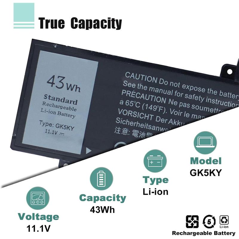 GK5KY Laptop Battery for Dell Inspiron 11 3000 Series 3147 3148 3153 3152 3157 3158 15 7000 7558 7568 13 7353 7359 7347 7348