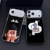 Funda de teléfono para rapero JUL Julien Mari Color Carcasa Plateada Para IPhone 17 16 15 14 13 12 11 Pro Max Plus
