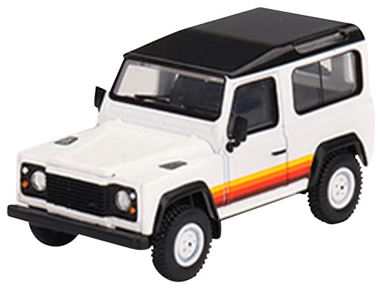 

MINI GT Масштаб Land Rover Defender 90 Универсал Белая Готовая модель 1/64 (Правый руль) MGT00378-R