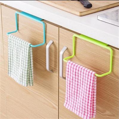 Over Door Rack Hanging Towel Bath Holder Bathroom Cupboard Organizer Storage