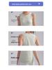 Sporty Girl Quick-Dry Elastic Yoga Vest - Slimming Sleeveless Training Top