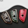 Plating Tpu Car Key Case Shell Cover Fob For Bmw X1 X3 X4 X5 F15 X6 F16 G20 G30 1 3 5 7 Series G11 G32 F11 F39 F48 G01 G02 G07