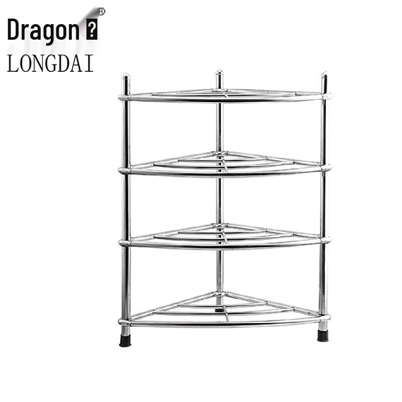 Longdai Stainless Steel Bathroom Storage Rack