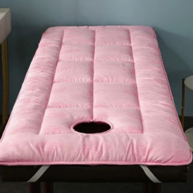 Thickened Beauty Salon Massage Mattress Pad with Hole (60x180cm / 70x190cm)
