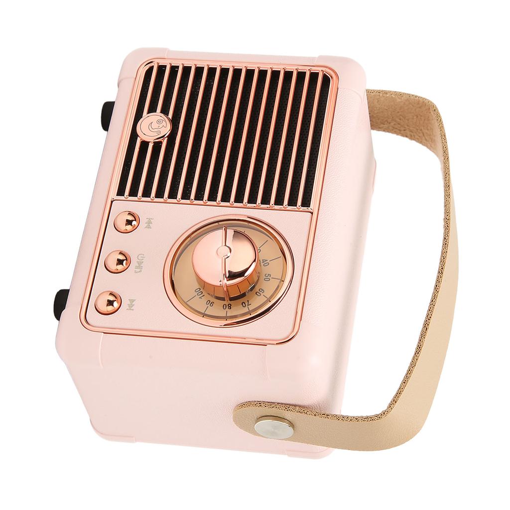 Retro Bluetooth Speaker HiFi Stereo Fast Transmission Low Power Consumption Portable Vintage