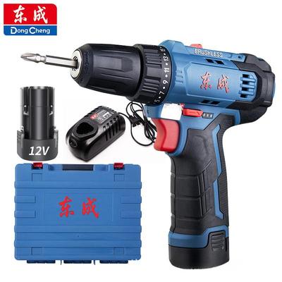 Dongcheng Hand Electric Drill Charging Drill DCJZ23-10 Two-speed 12V Lithium Electric Drill Driver Electric Screwdriver Stepless Change