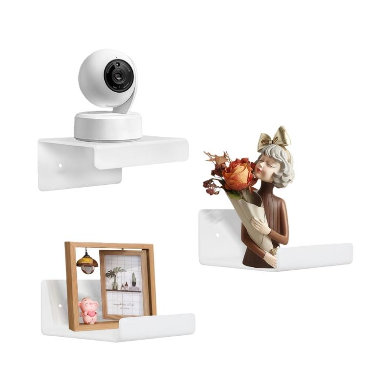 Wall Mounted Organizers Set Heavy Duty Anti Deformation Shelves Easy Installation Security Device Storage Rack