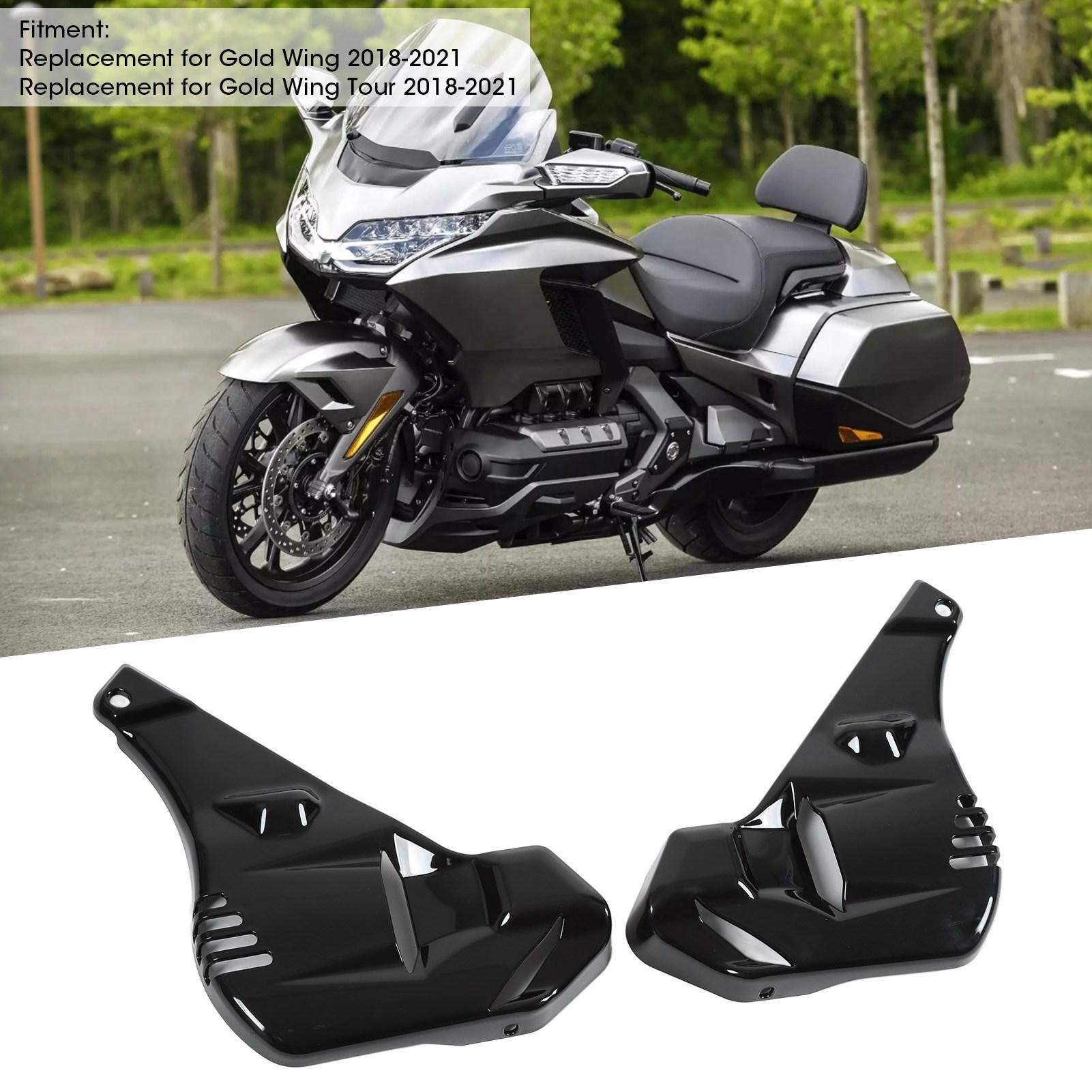 

1 Pair Motorcycle Front Brake Caliper Cover Brake Caliper Protector Guard Replacement for Gold Wing 18‑21