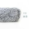40g/128 Meters/4 Strands Xuefeier Milk Thread Xuefeier Cute Doll Spray Dyeing Long Cotton Yarn Doll Thread Baby Cotton Thread