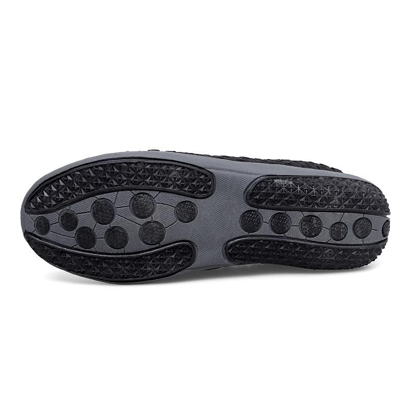 New elastic woven shoes camouflage hollow lightweight shoes trendy student sports and leisure shoes