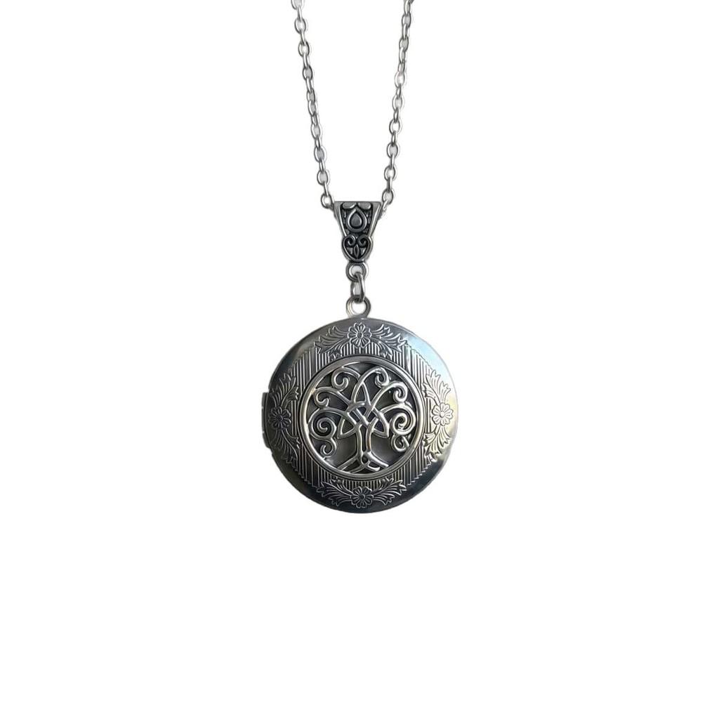 Celtic Tree Of Life Necklace With Stainless Steel Pendant For Party Wear