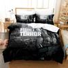 3D Game Command And Conque Bedding Set Duvet Cover Bed Set Quilt Cover Pillowcase Comforter king Queen Size Boys Adult